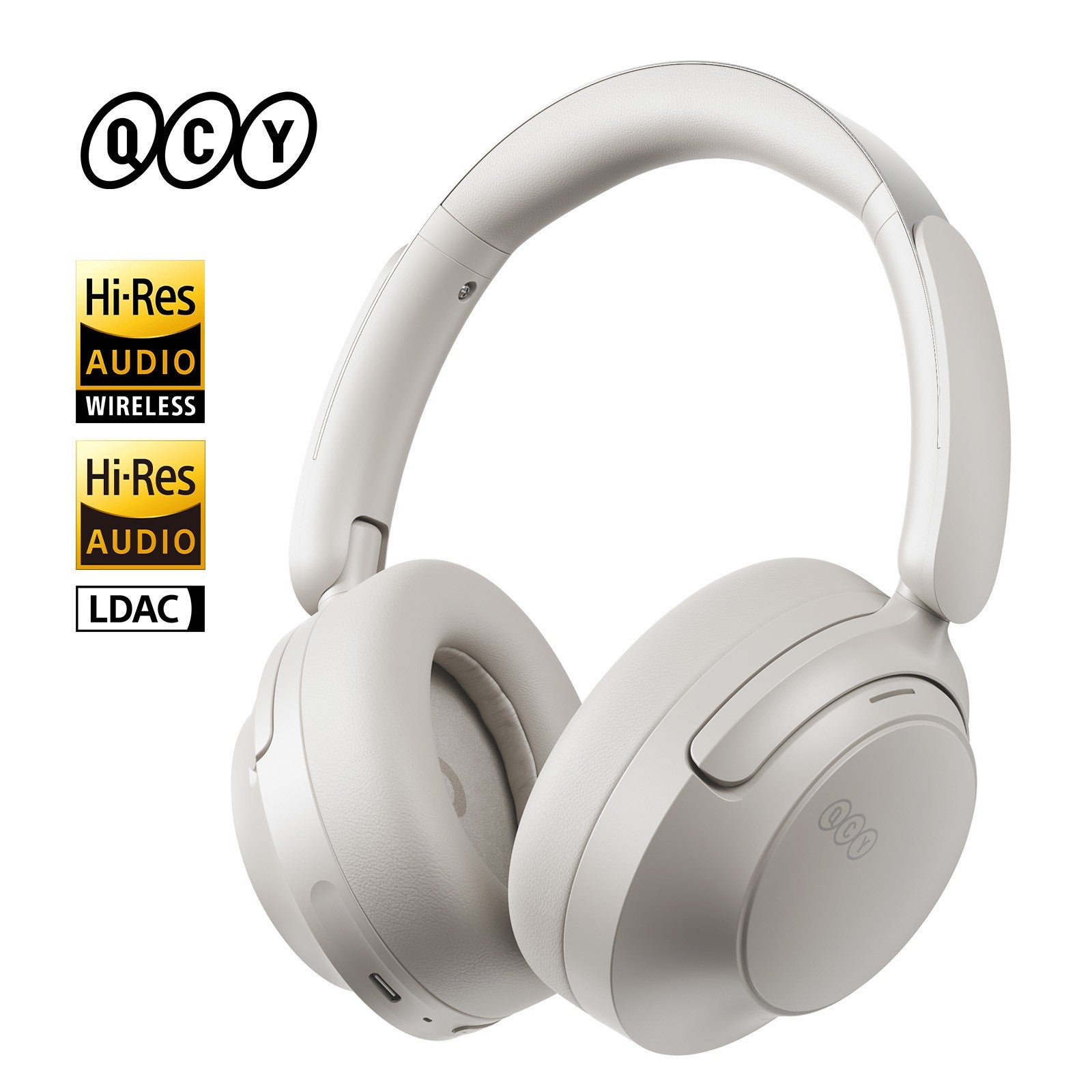 Qcy Anc Fone De Ouvido Sem Fio H3S 56Db Com Cancelamento De Ruído Hi-Res 3D Fone